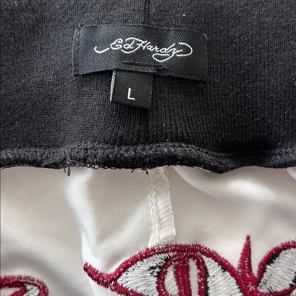 Ed Hardy Y2K‎ Style Women's Track Pants Large NWT - Picture 11 of 12